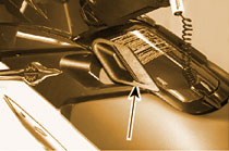 Рычаг переключения в положении нейтральной передачи 02_s