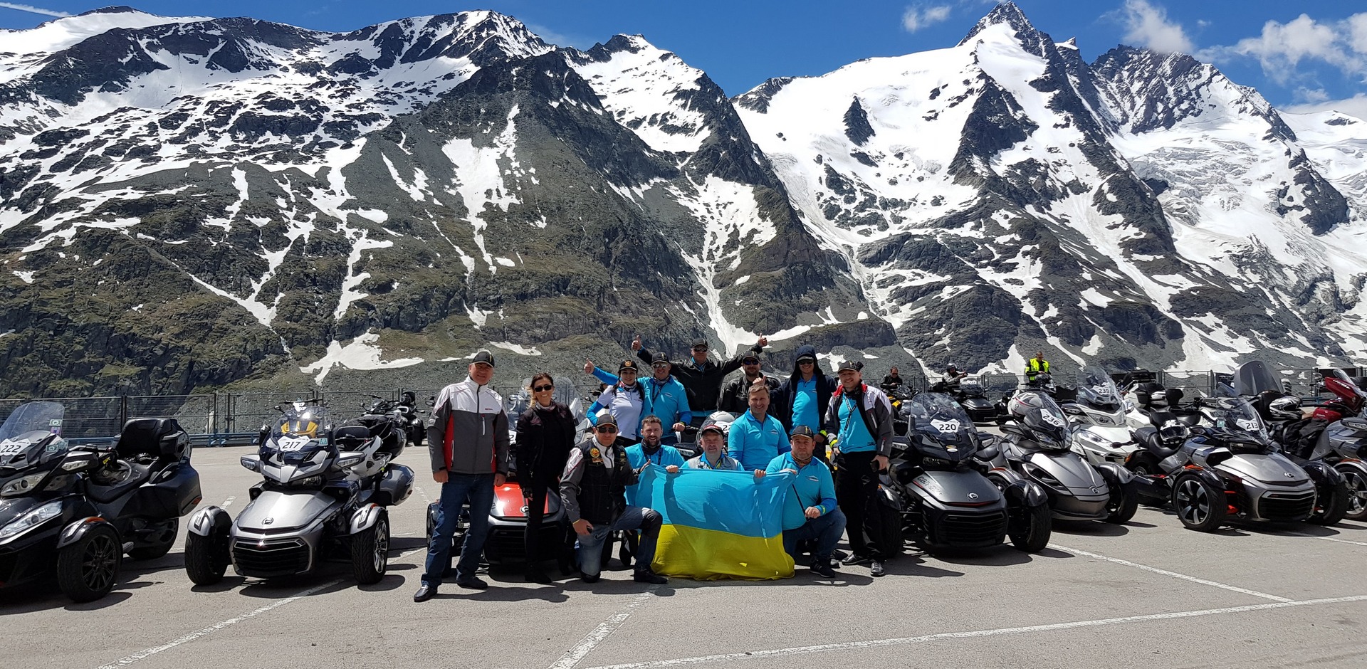 Увага! Інформація та реєстрація на щорічний захід «Can-Am Spyder Grossglockner Challenge» 2018, який пройде 7-10 червня 2018 року в Австрії!